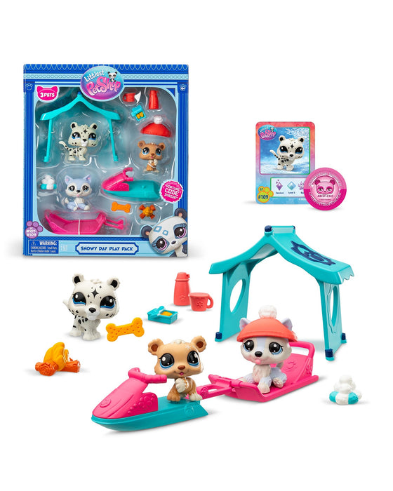 Littlest Pet Shop Snowy Day Play Pack S2