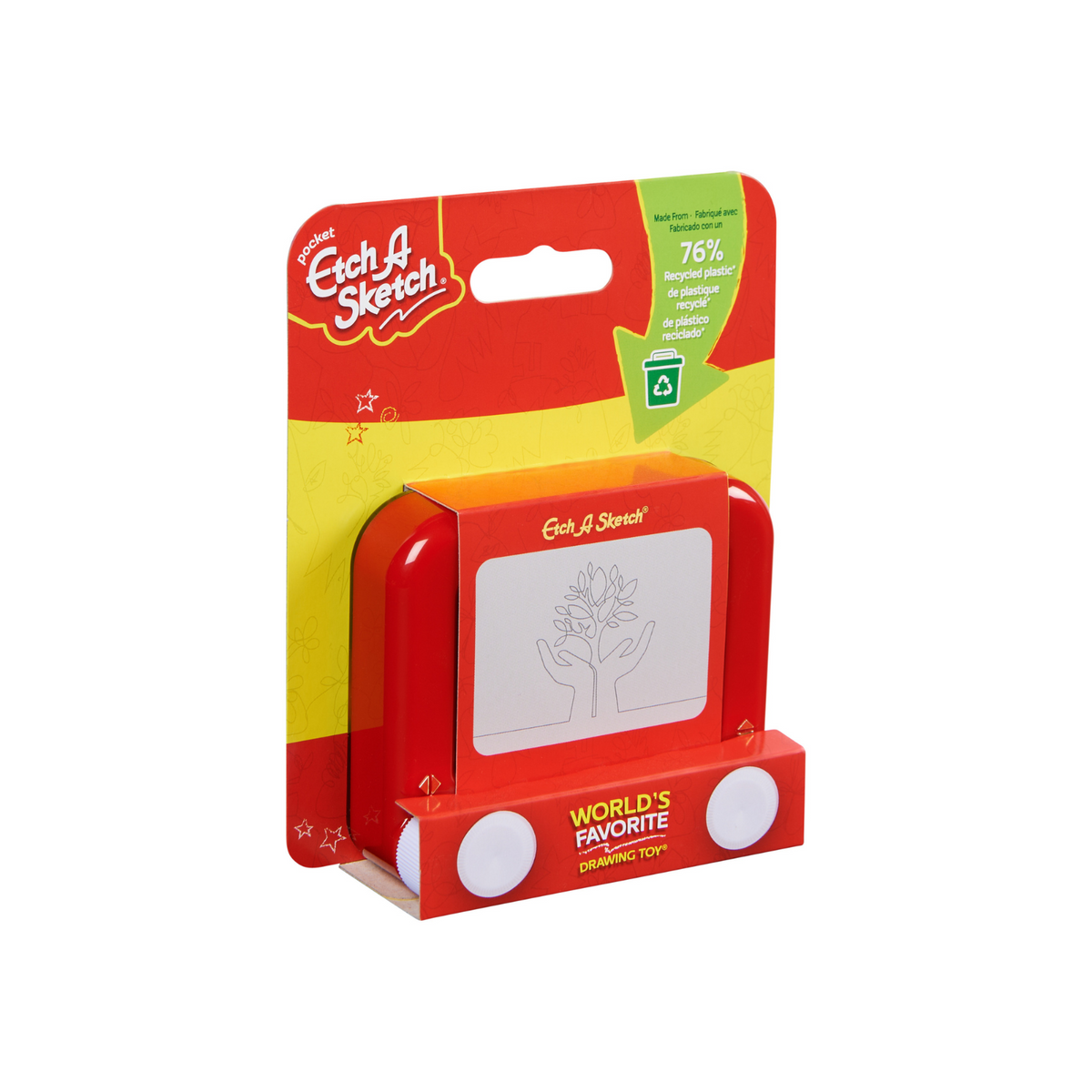 World's Smallest Etch A Sketch: A working mini model of the classic drawing  toy.