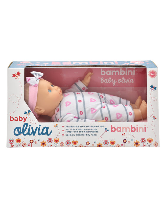 Bambini Baby Olivia Doll - Assorted