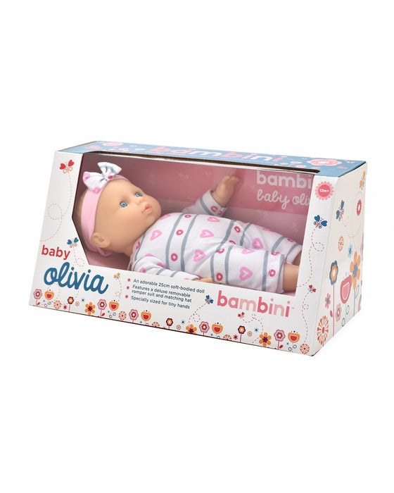 Bambini Baby Olivia Doll - Assorted