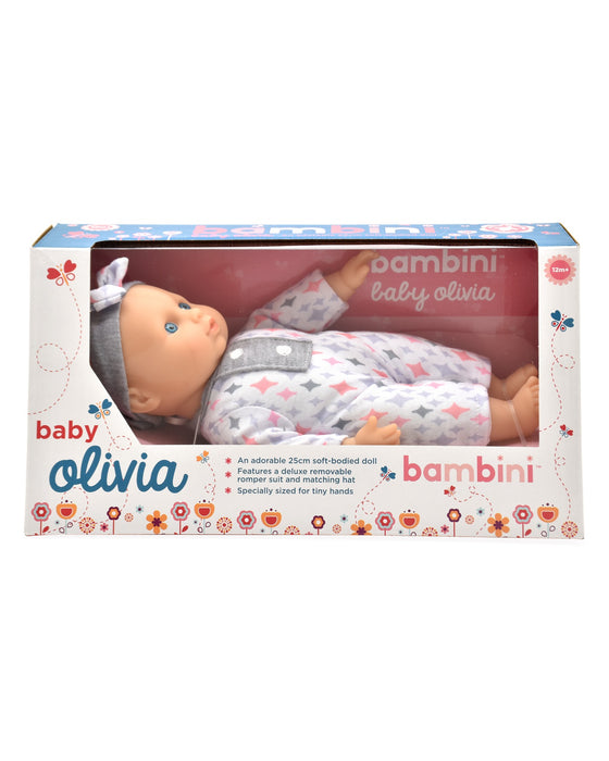 Bambini Baby Olivia Doll - Assorted