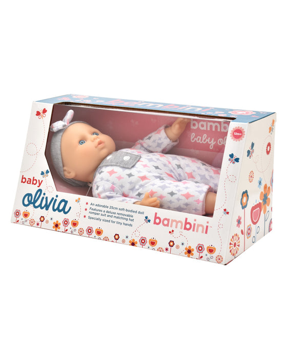 Bambini Baby Olivia Doll - Assorted