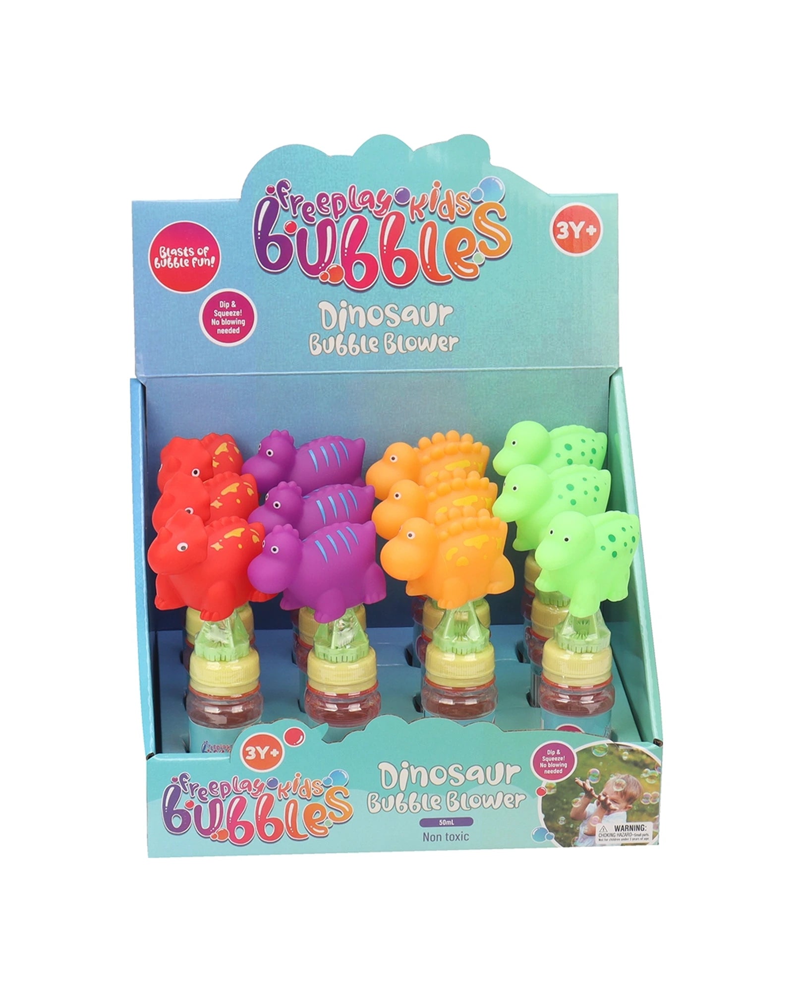 Squeeze Bubble Blower - Dip and Squeeze - No Blowing Needed!