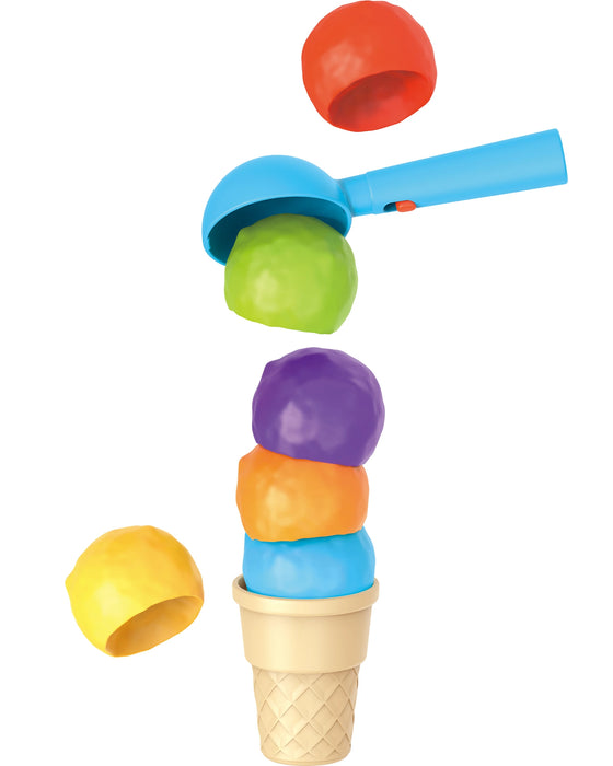 Bright Child Ice Cream Stacking Tower