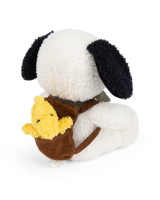 Snoopy with Woodstock in Backpack 20cm