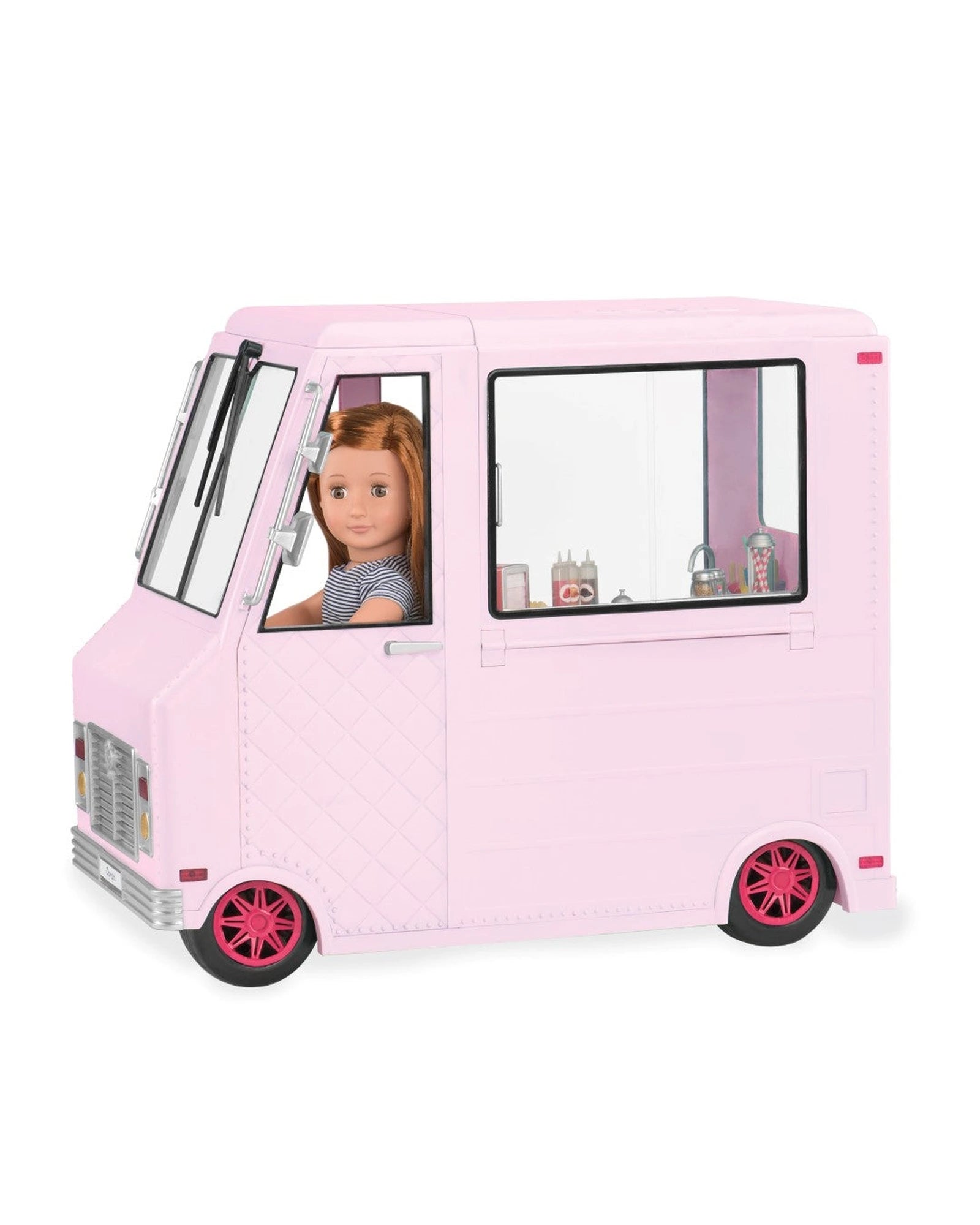 Barbie doll best sale ice cream truck