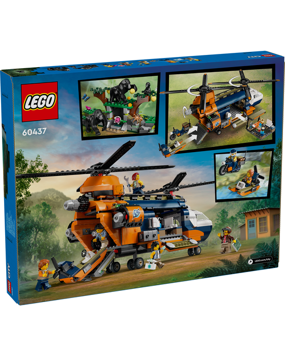 60437 Jungle Explorer Helicopter at Base Camp