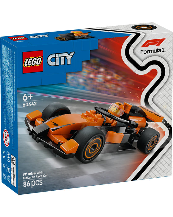 60442 F1 Driver with McLaren Race Car