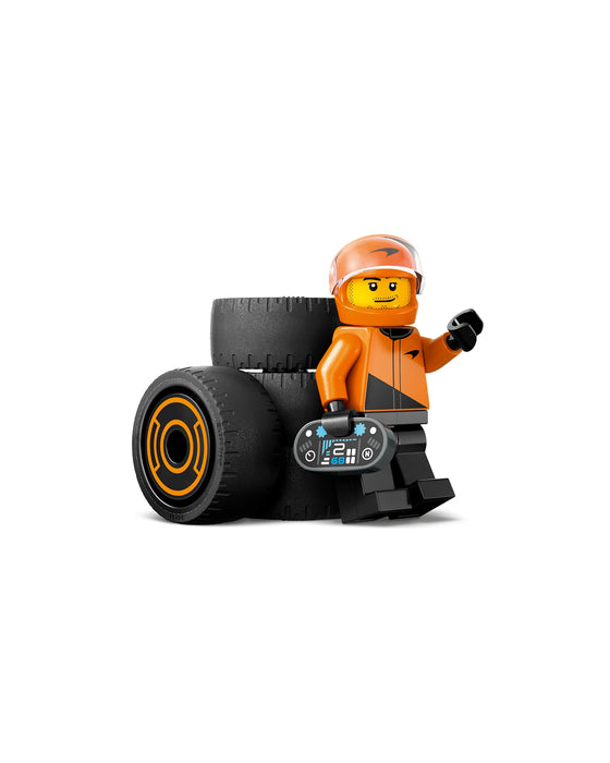 60442 F1 Driver with McLaren Race Car