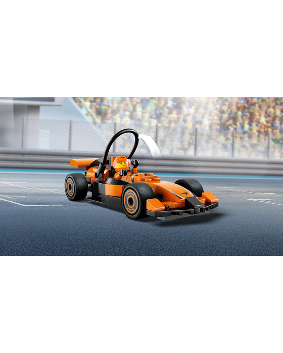 60442 F1 Driver with McLaren Race Car