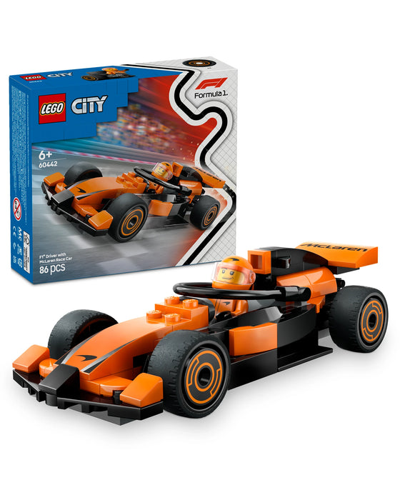 60442 F1 Driver with McLaren Race Car