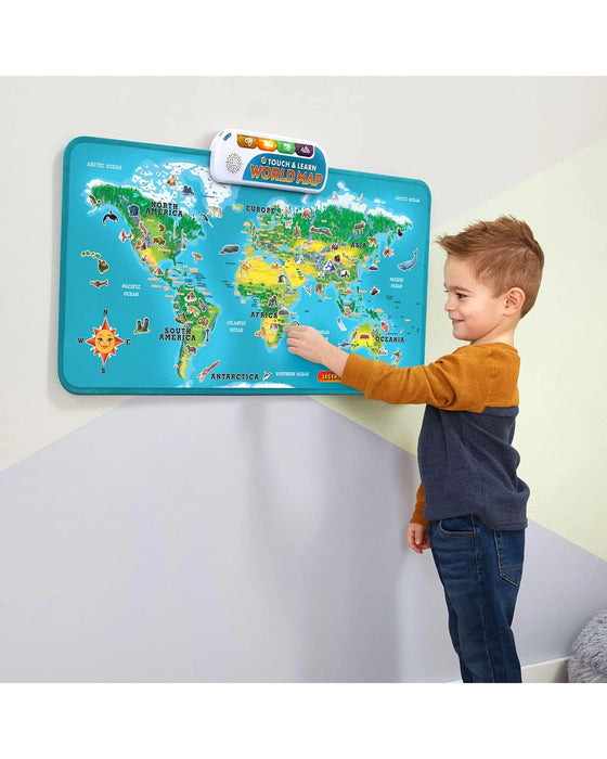 Leap Frog Interactive World Map