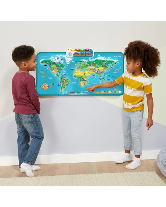 Leap Frog Interactive World Map