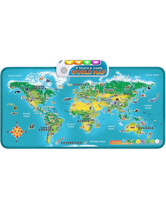 Leap Frog Interactive World Map