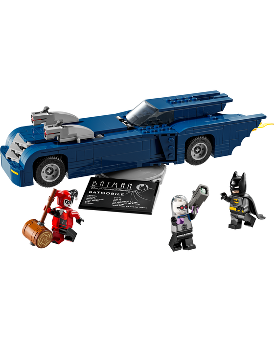 76274 Batman with the Batmobile vs. Harley Quinn and Mr. Freeze