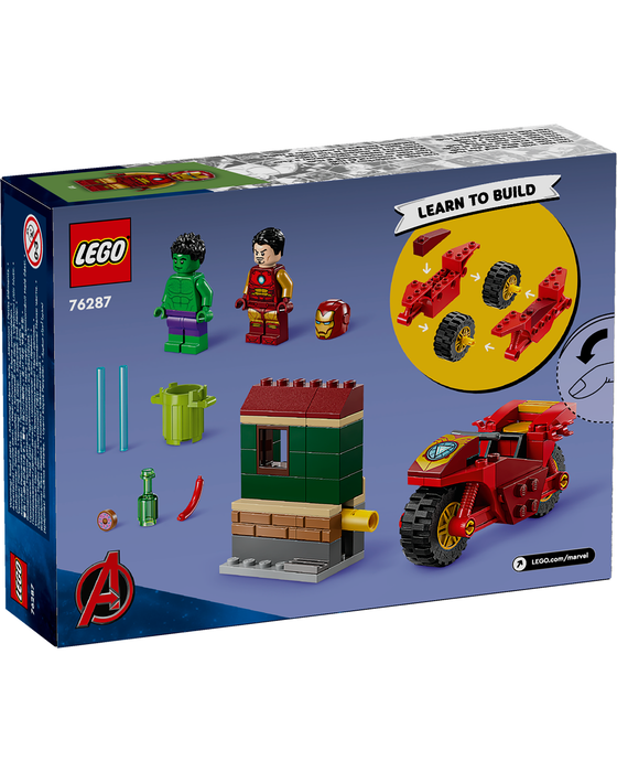 76287 Iron Man with Bike and The Hulk