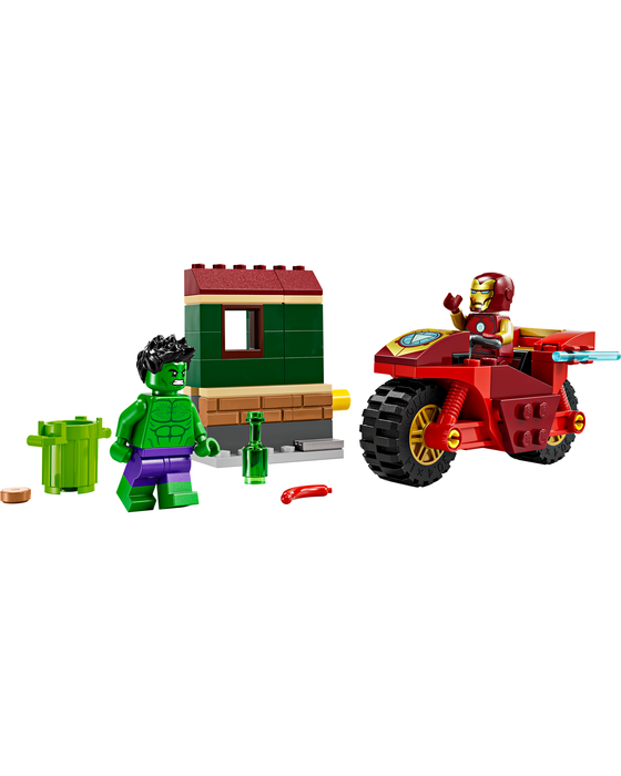 76287 Iron Man with Bike and The Hulk