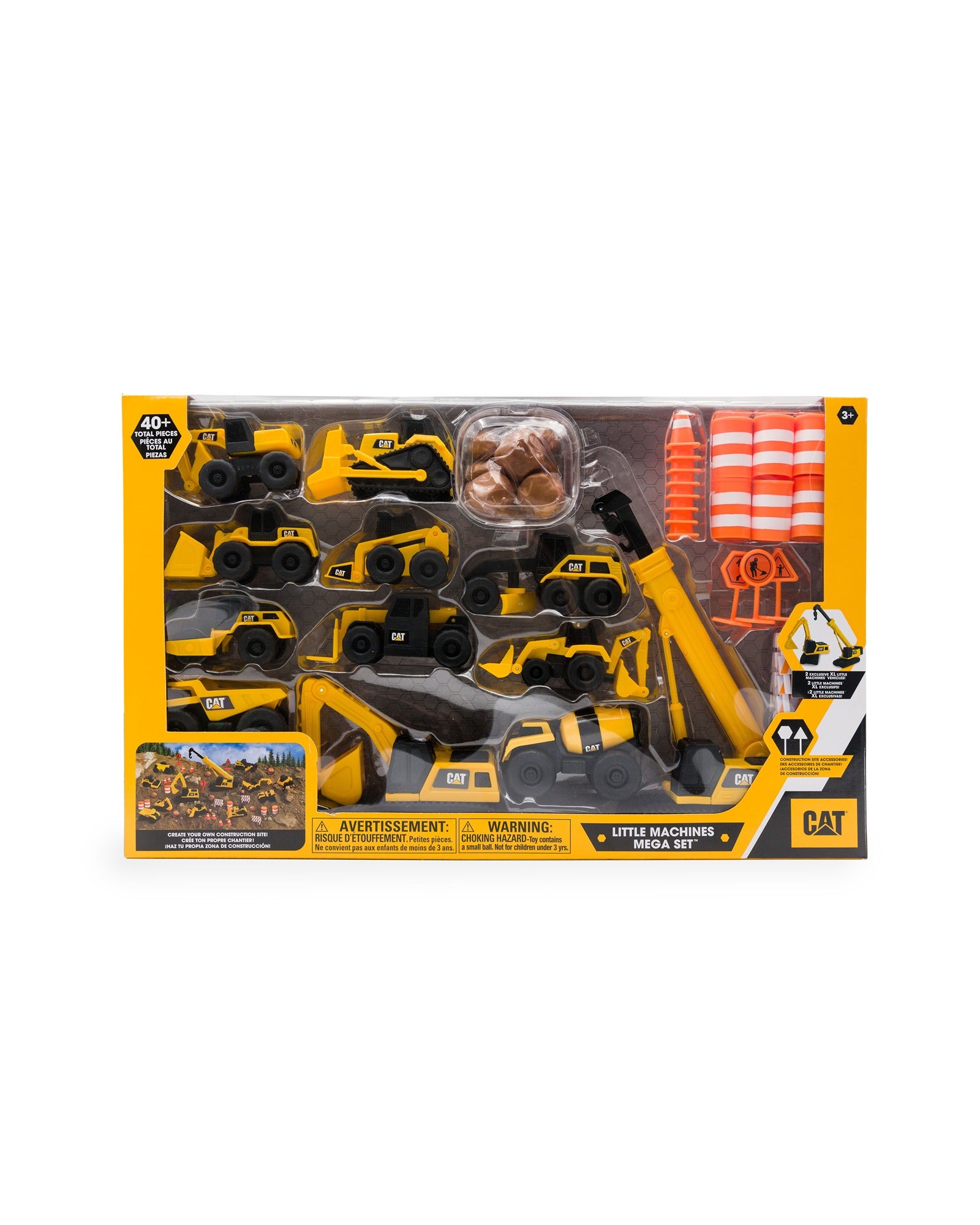 CAT Little Machines Mega Set 41 Piece Kidstuff