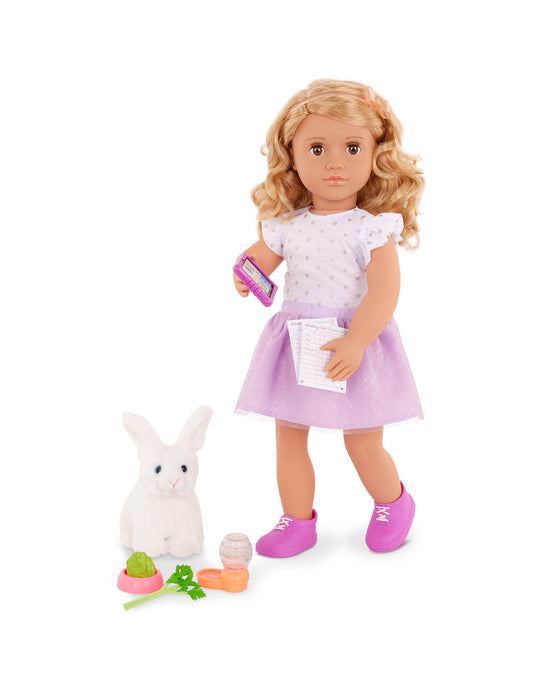 Our Generation Deluxe Pet Lover Doll with Book