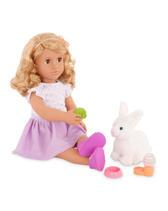 Our Generation Deluxe Pet Lover Doll with Book