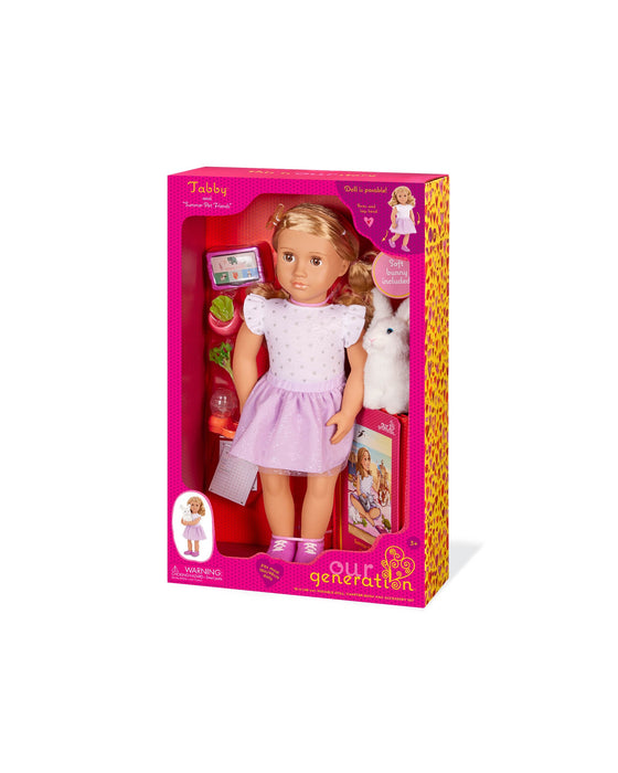 Our Generation Deluxe Pet Lover Doll with Book