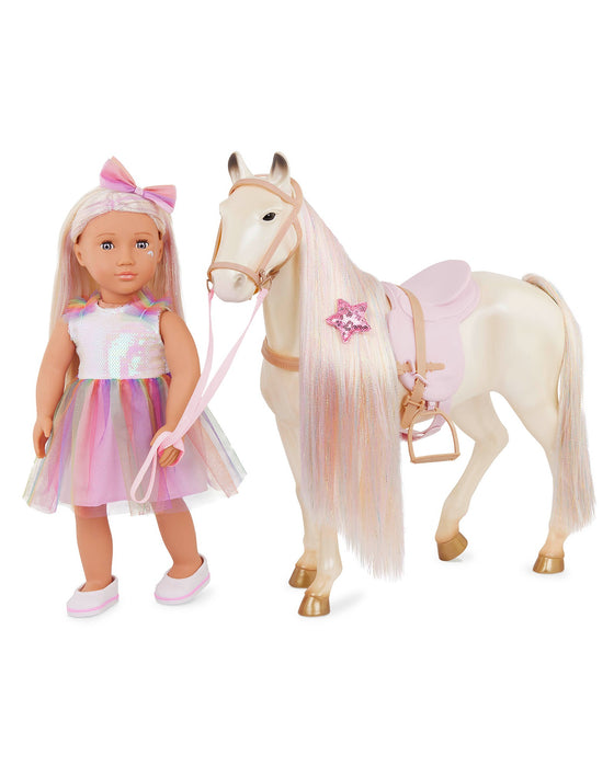 Our Generation Enchanting Horse with Accessories