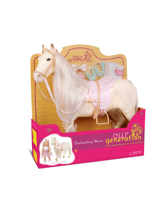 Our Generation Enchanting Horse with Accessories