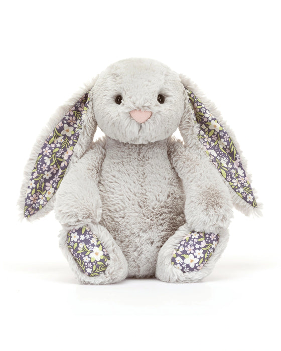 Jellycat Bashful Bunny Bloom Silver Medium