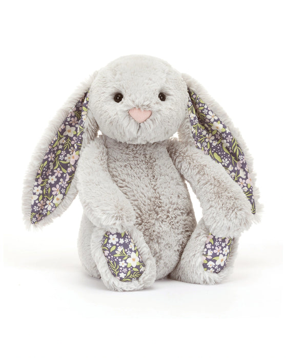 Jellycat Bashful Bunny Bloom Silver Medium