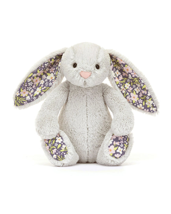 Jellycat Bashful Bunny Silver Bloom Small