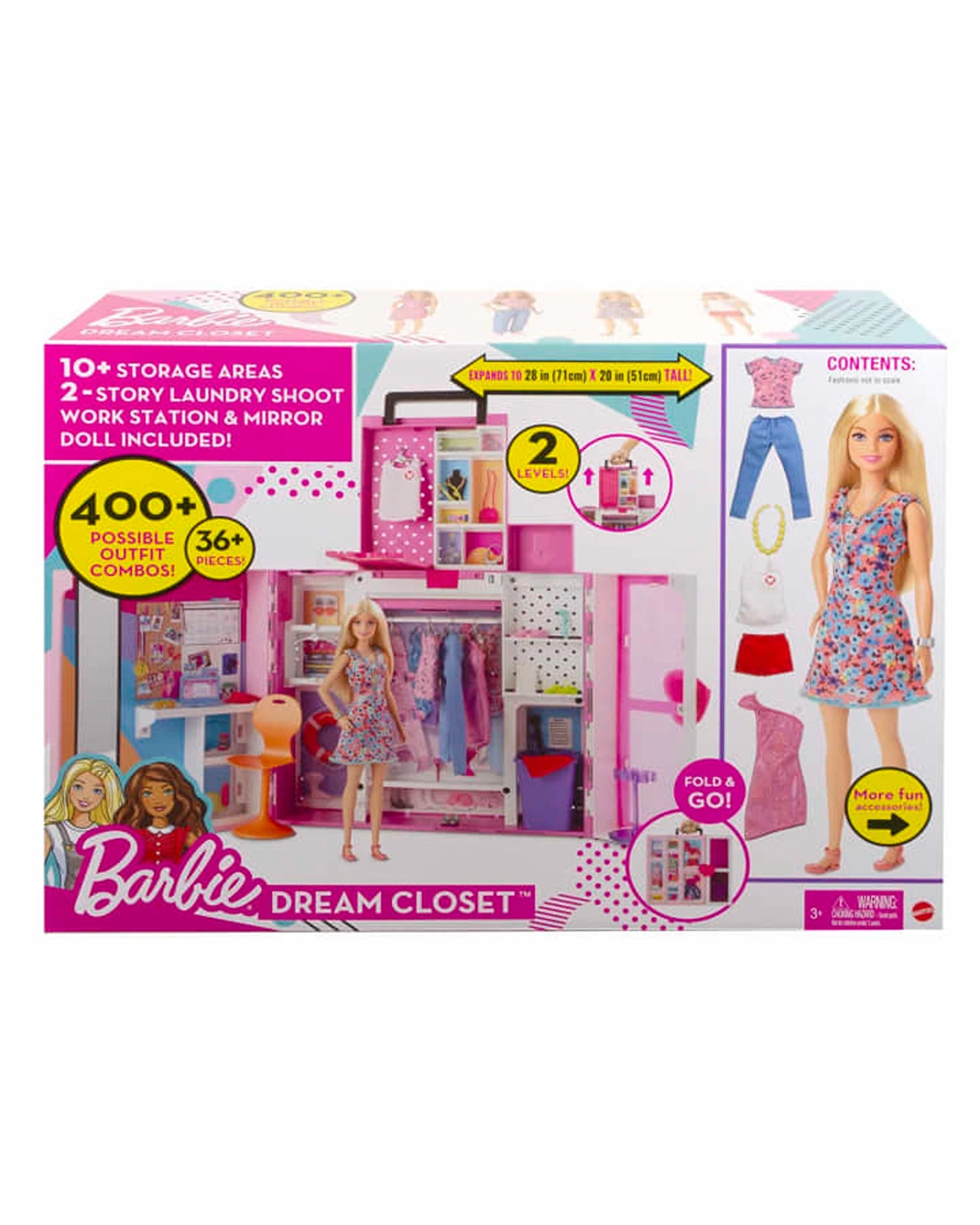 Barbie Dream Closet W/Doll — Kidstuff