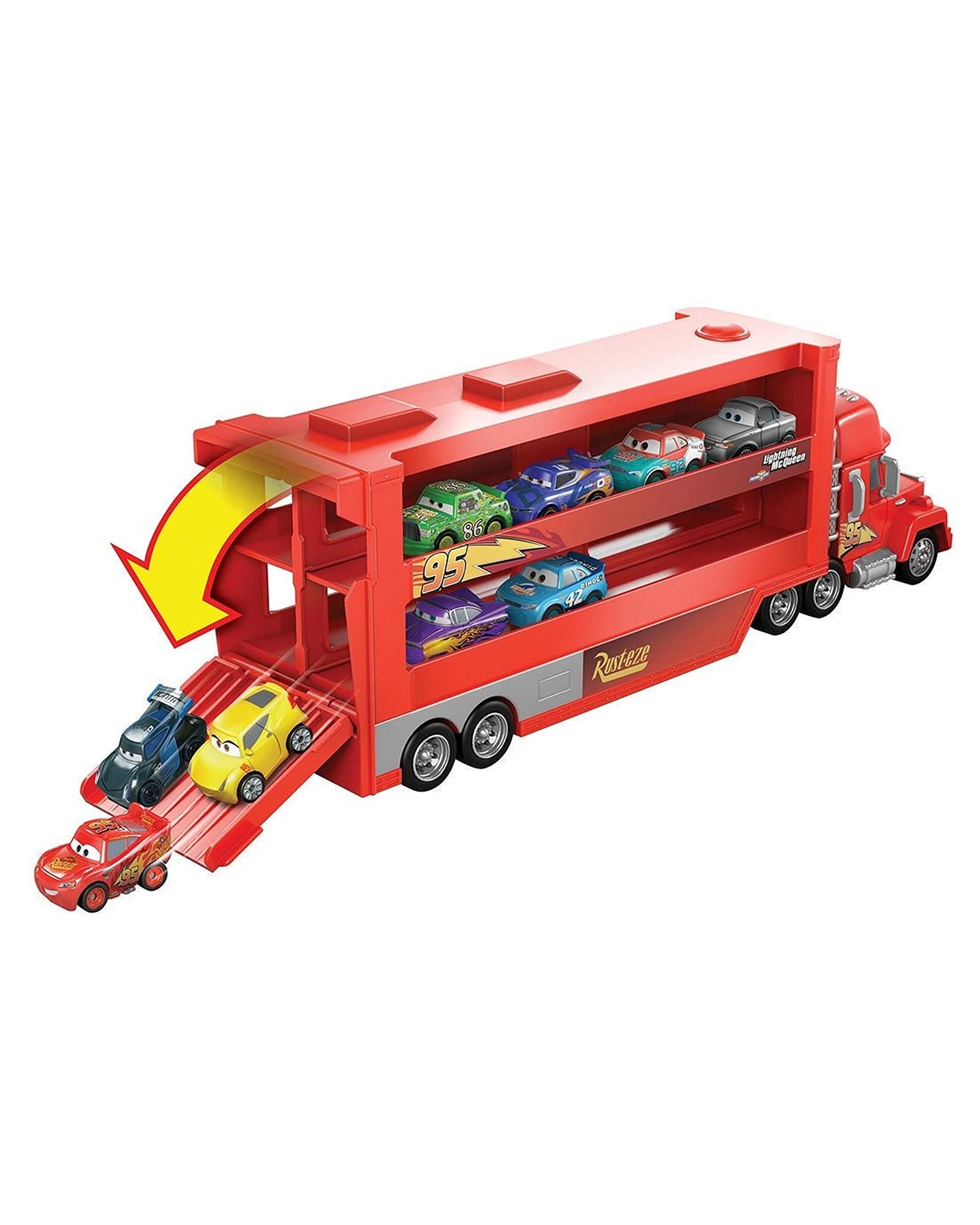 Disney cars best sale semi truck toy