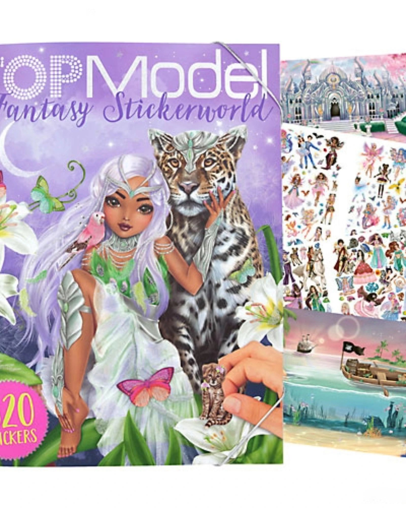 Topmodel Sticker Book Dress Me Up Mermaid — Kidstuff