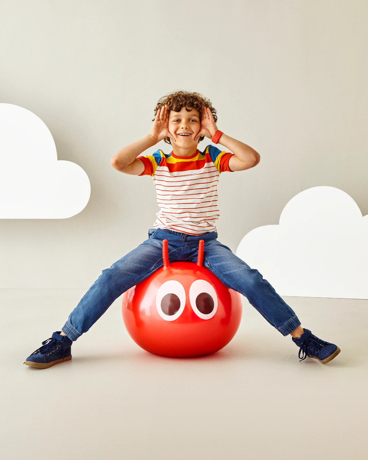 Kids space hoppers on sale