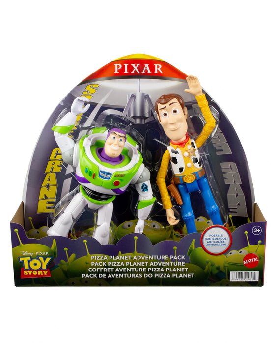 Toy Story 7-Inch Woody And Buzz Action Figure