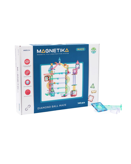 Magnetika Diamond Ball Maze 140pcs