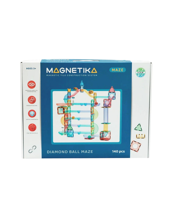 Magnetika Diamond Ball Maze 140pcs