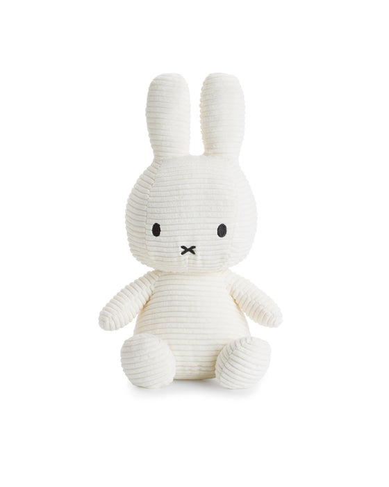 Miffy Sitting Corduroy Offwhite 33cm