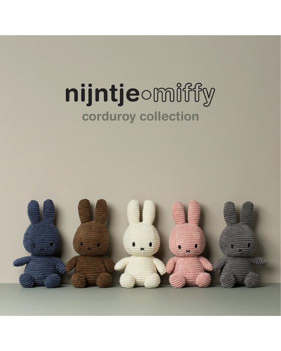 Miffy Sitting Corduroy Offwhite 33cm