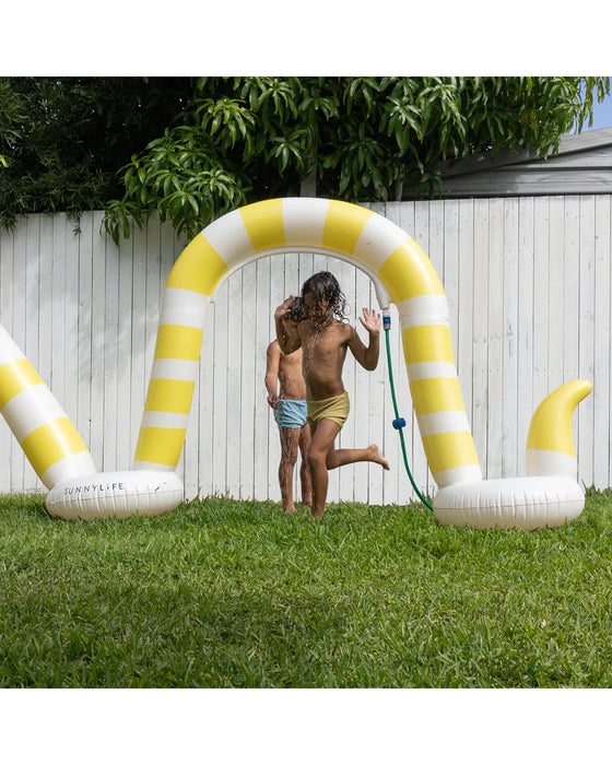 Sunnylife Snake Giant Sprinkler Into the Wild Yellow