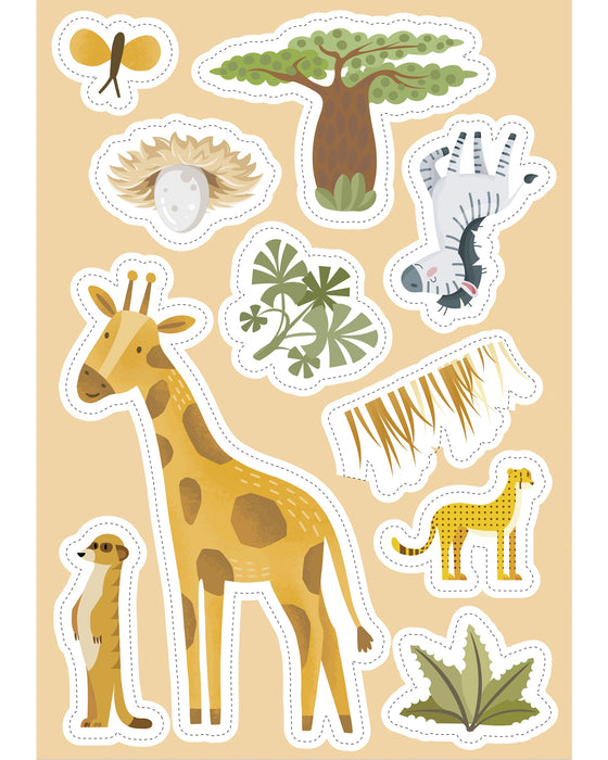 Sassi Sticker and Activity Book The Savannah