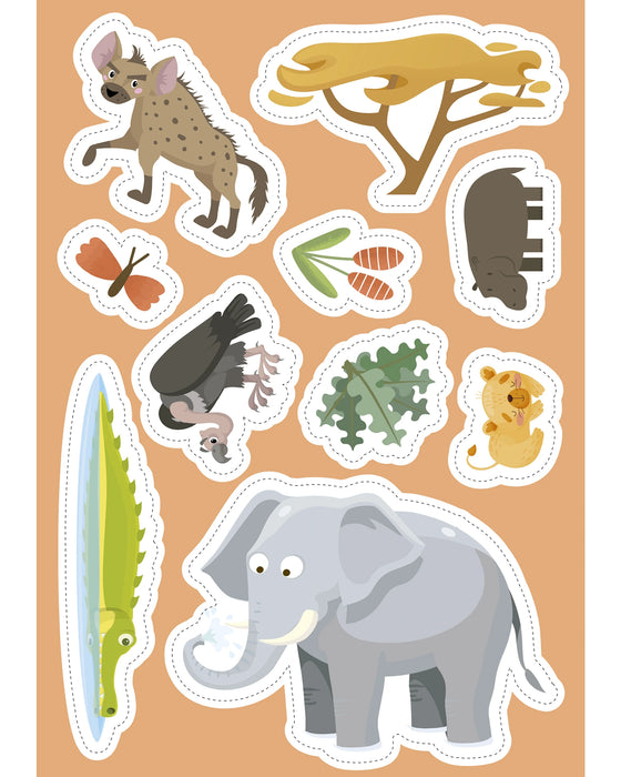 Sassi Sticker and Activity Book The Savannah