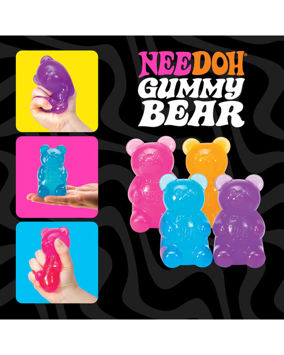 NeeDoh Gummy Bear - Assorted