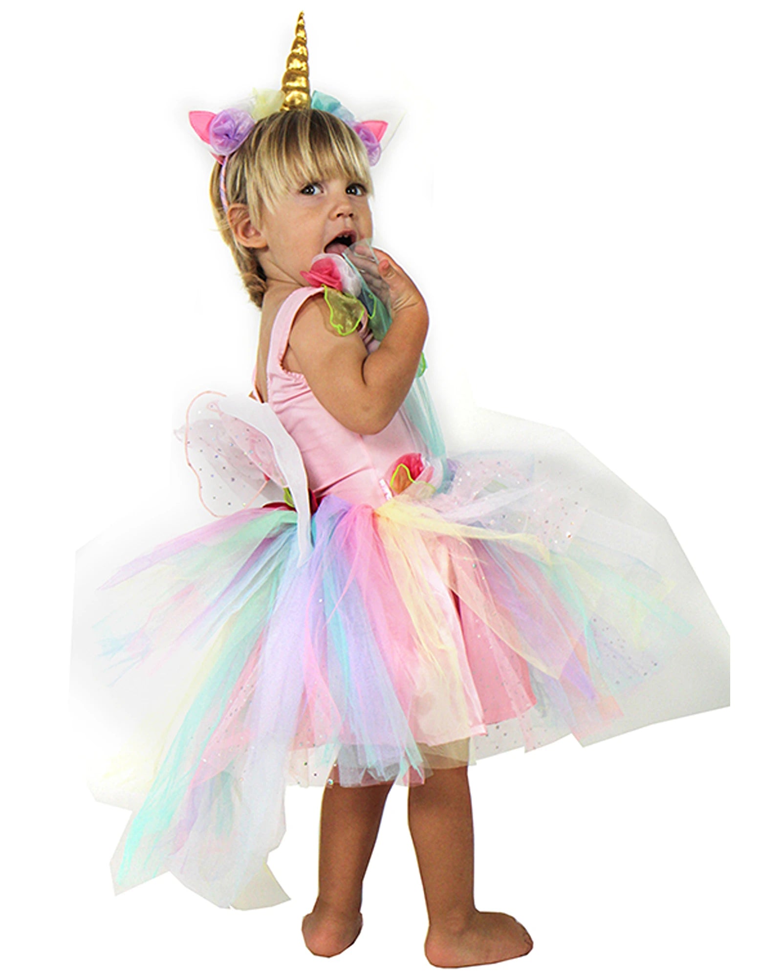 Rainbow unicorn hot sale fairy costume