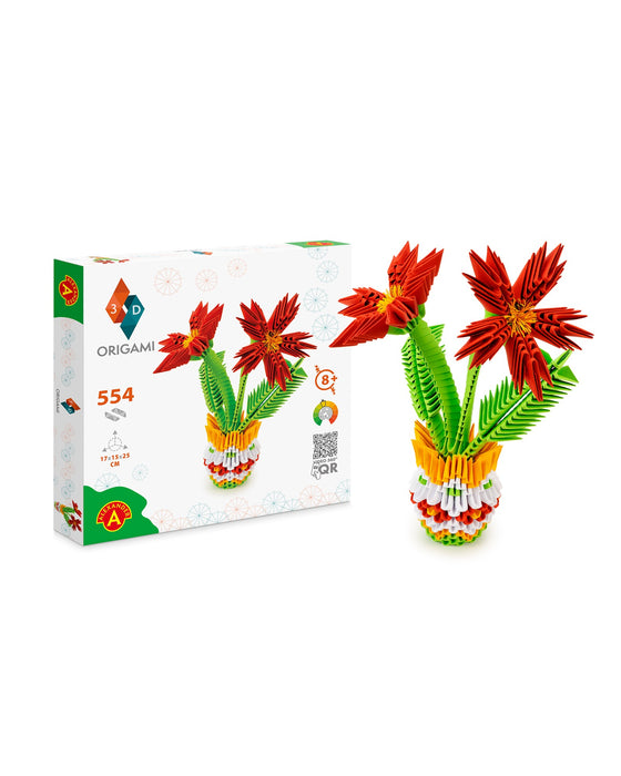 Origami 3D Flowerpot