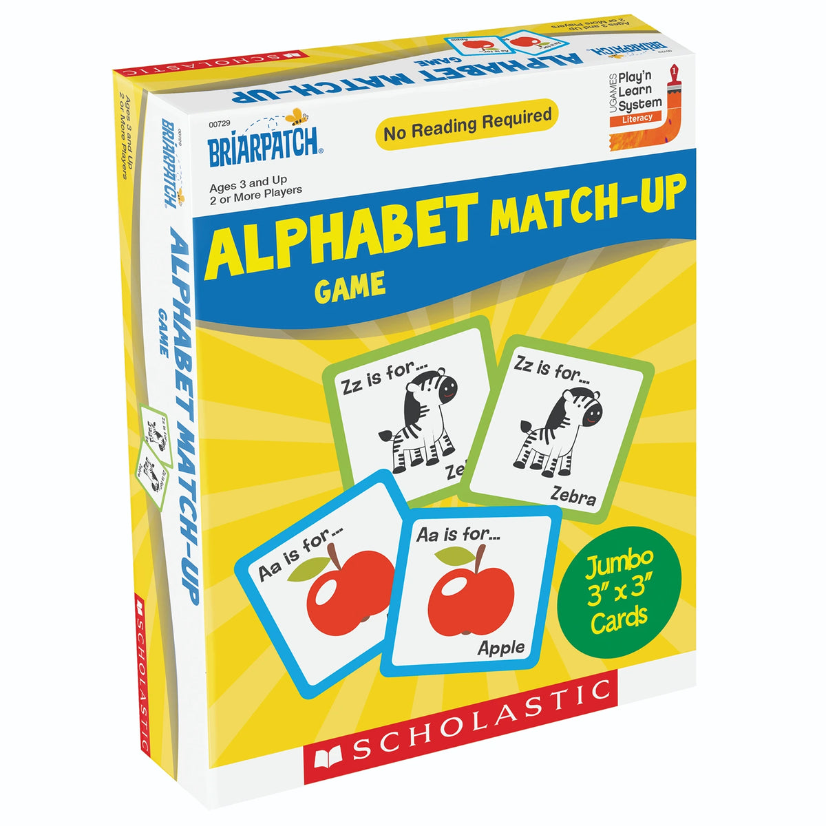 Scholastic Alphabet Match Up Game — Kidstuff