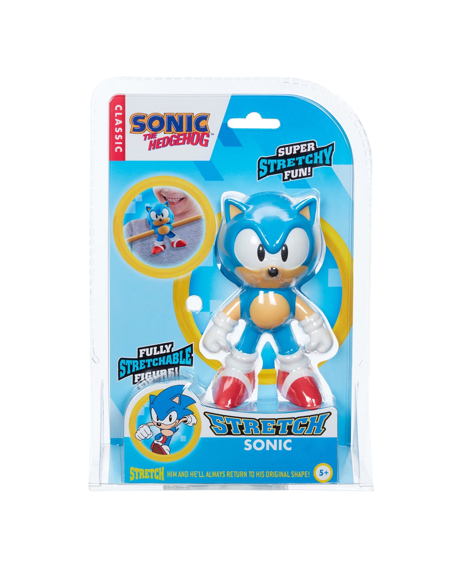 Stretch store sonic toy