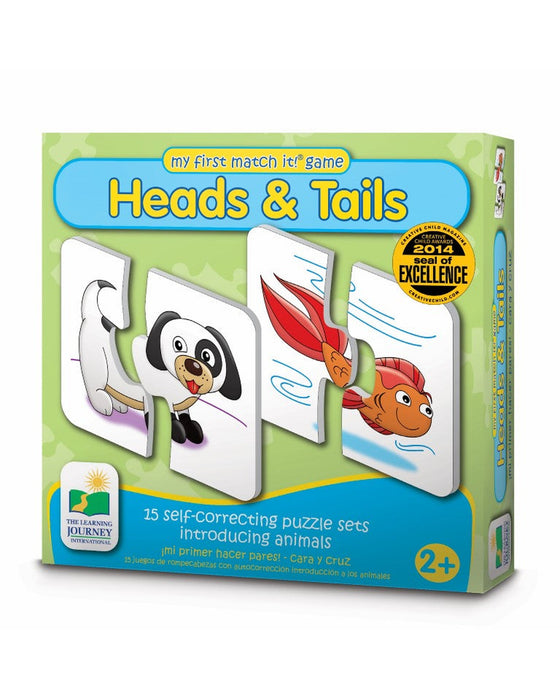 The Learning Journey Match It Head And Tails