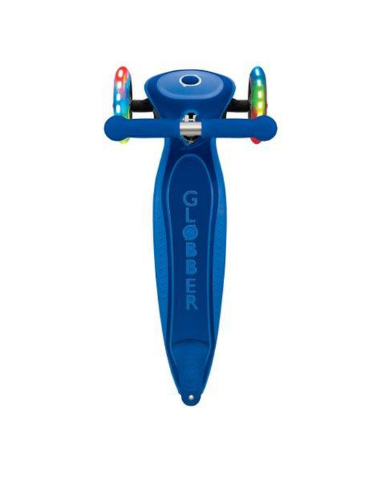 Globber Primo Foldable Plus Lights - Navy