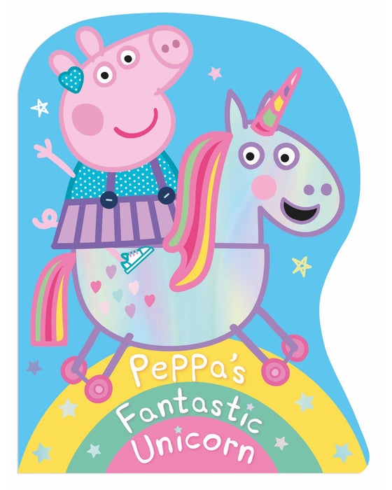 Peppa Pig Peppas Fantastic Unicorn Shaped Board Book